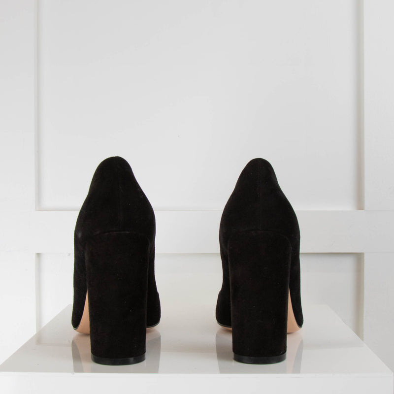 Gianvito Rossi Black Suede