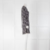 Maje Black And White Star Dress