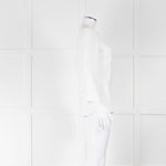 Belstaff Cream Blouse with Fringing Detail