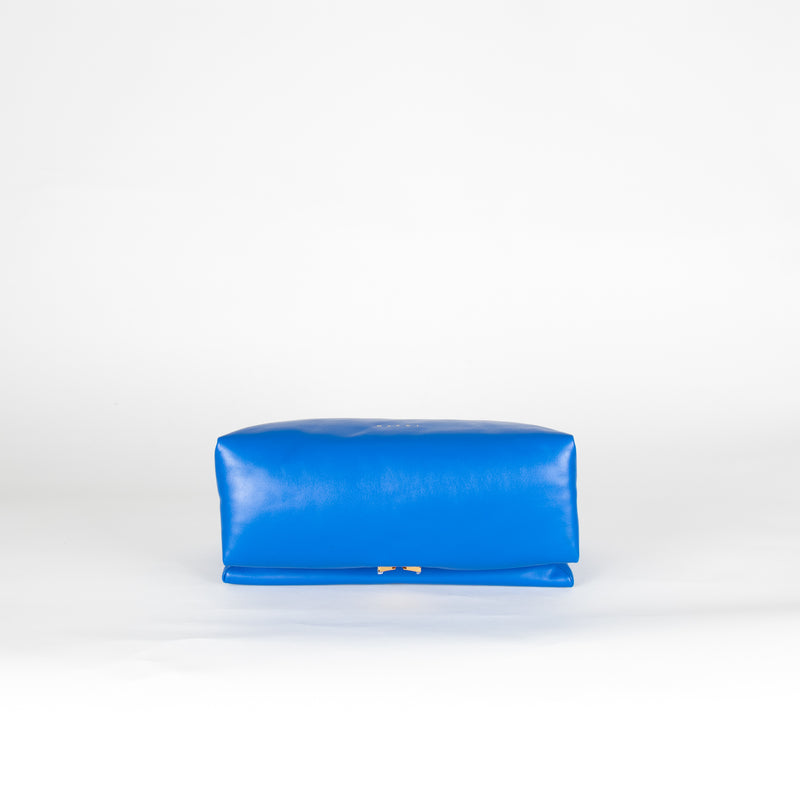 Marni Blue Leather Prisma Bag