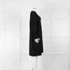 By Malene Birger Black Dress with Smocked Cuffs