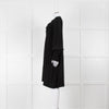 By Malene Birger Black Dress with Smocked Cuffs