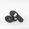 Alexander McQueen Black Leather Flat Sandal
