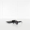 Celine black Acetate Wayfarer Style Sunglasses