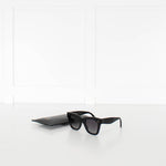 Celine black Acetate Wayfarer Style Sunglasses