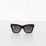 Celine black Acetate Wayfarer Style Sunglasses