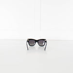 Celine black Acetate Wayfarer Style Sunglasses