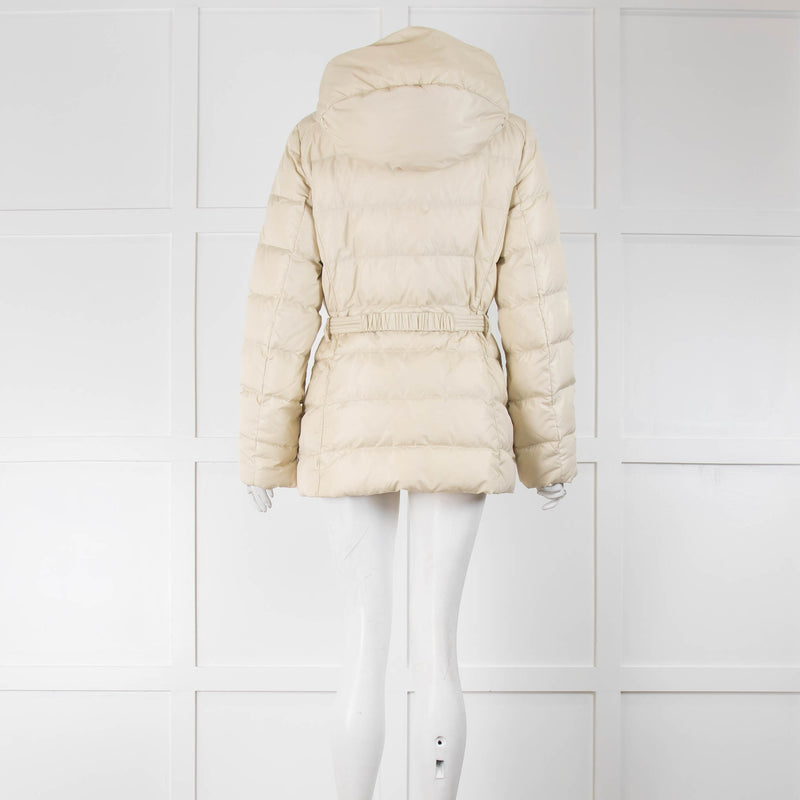 Weekend Max Mara Ivory Puffa Jacket