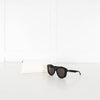 Balenciaga Black Acetate Cat Eye Sunglasses