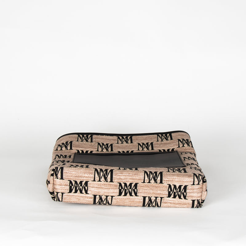 Max Mara Easy Logo Patterned Shoulder Bag