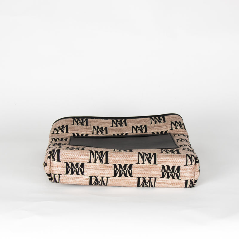 Max Mara Easy Logo Patterned Shoulder Bag