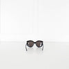 Balenciaga Black Acetate Cat Eye Sunglasses