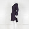 Philosophy Navy Viscose Collarless Mini Tunic Dress