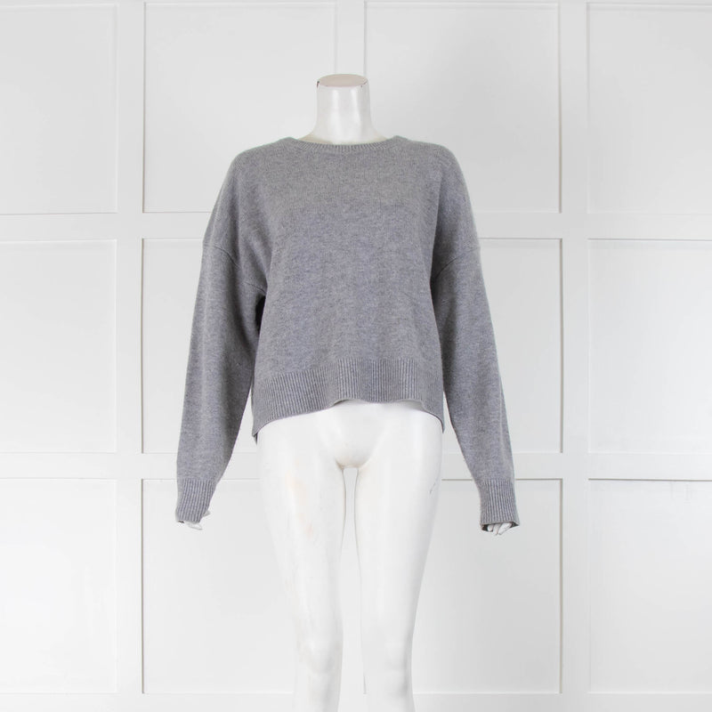 Dorothee Schumacher Grey Wool Round Neck Jumper