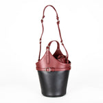 Durazzi Milano Two-Tone Bucket Bag