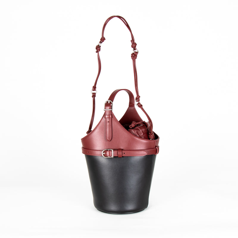 Durazzi Milano Two-Tone Bucket Bag