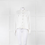 Rails Cream Cotton Cheesecloth Jacket