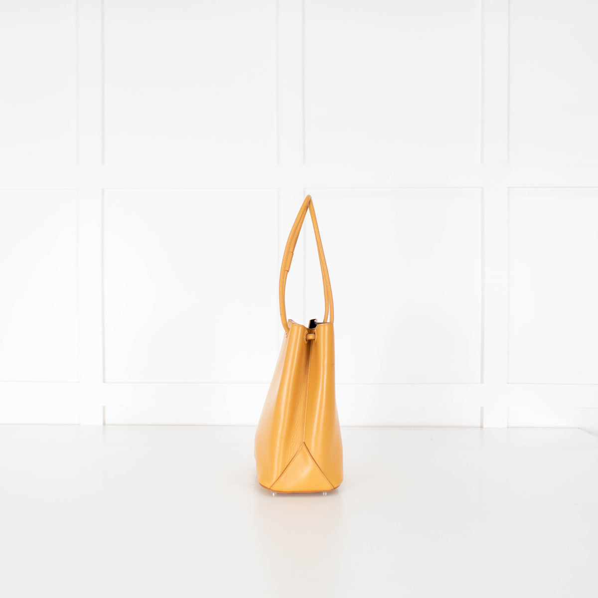 Jil Sander Yellow J-Shopper Tote