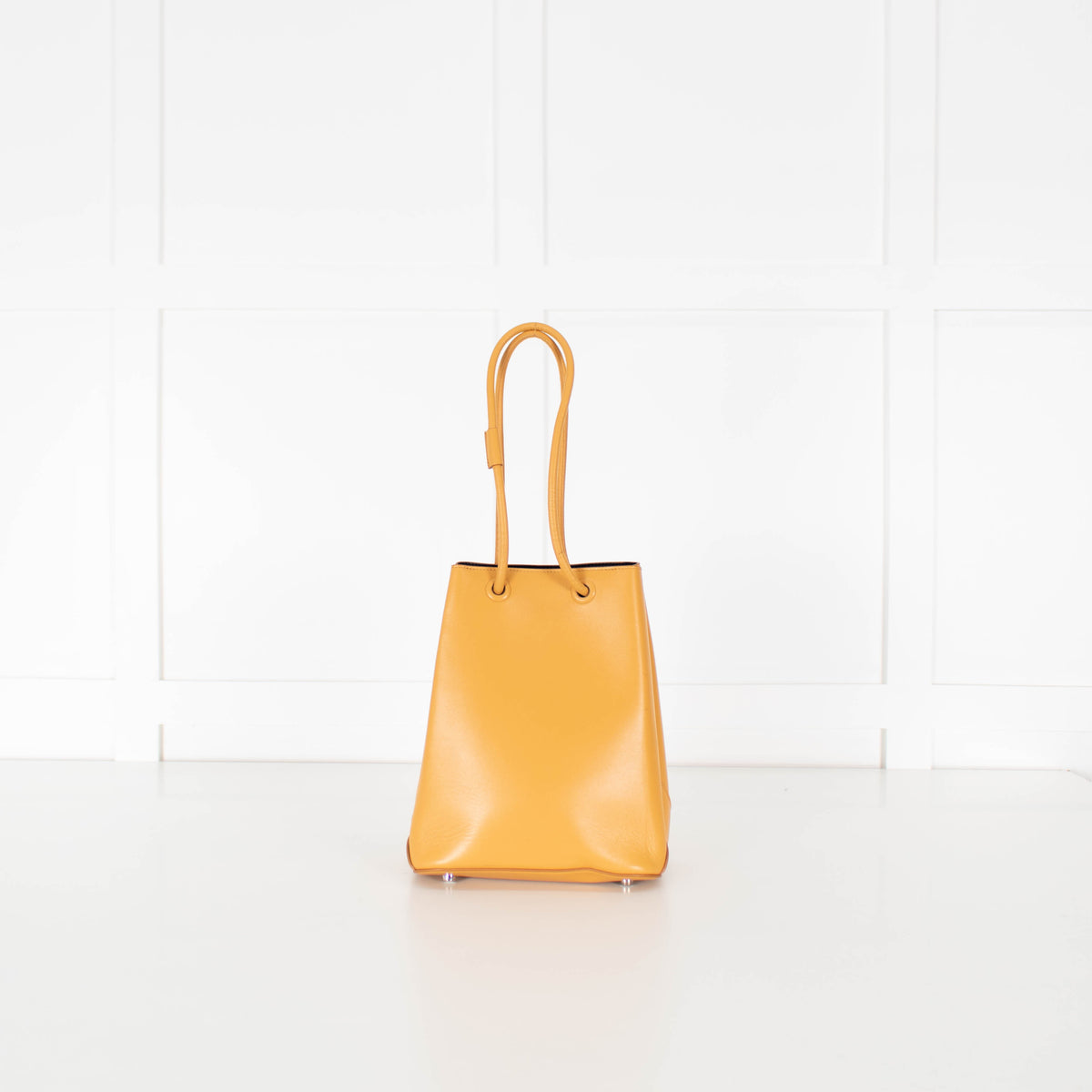 Jil Sander Yellow J-Shopper Tote