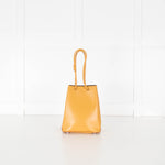 Jil Sander Yellow J-Shopper Tote