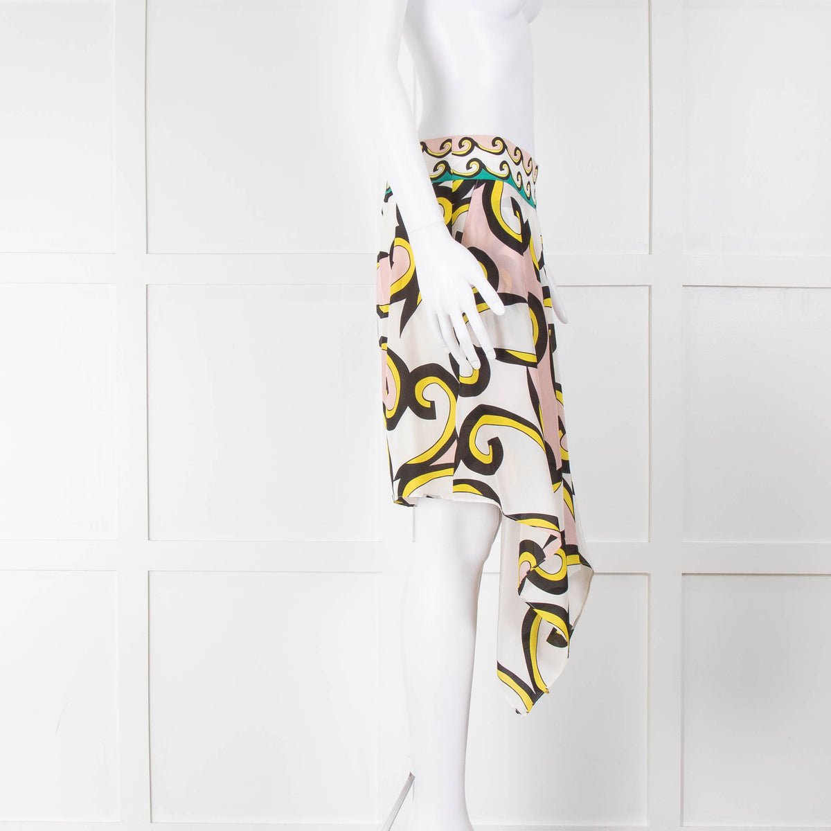 Diane Von Furstenberg Pattern Silk Shorts