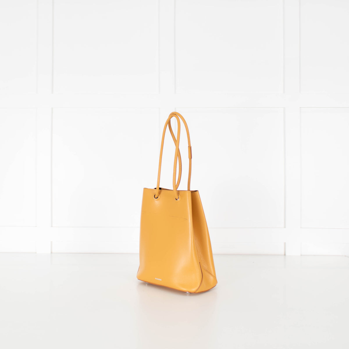 Jil Sander Yellow J-Shopper Tote