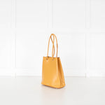 Jil Sander Yellow J-Shopper Tote