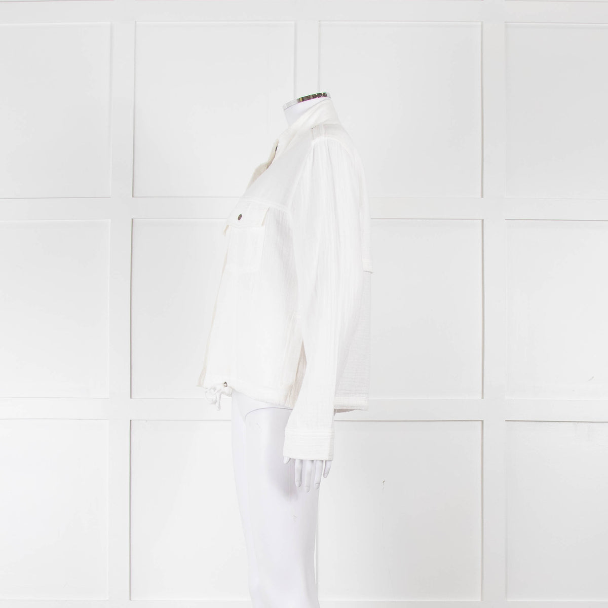 Rails Cream Cotton Cheesecloth Jacket