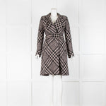 Strenesse Price of Wales Check Unlined Coat