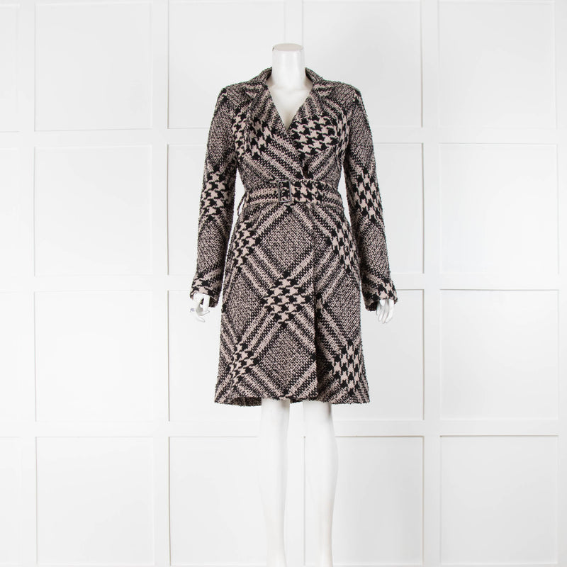 Strenesse Price of Wales Check Unlined Coat