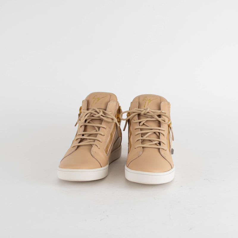 Giuseppe Zanotti Peach Kriss Zip Up Hightops