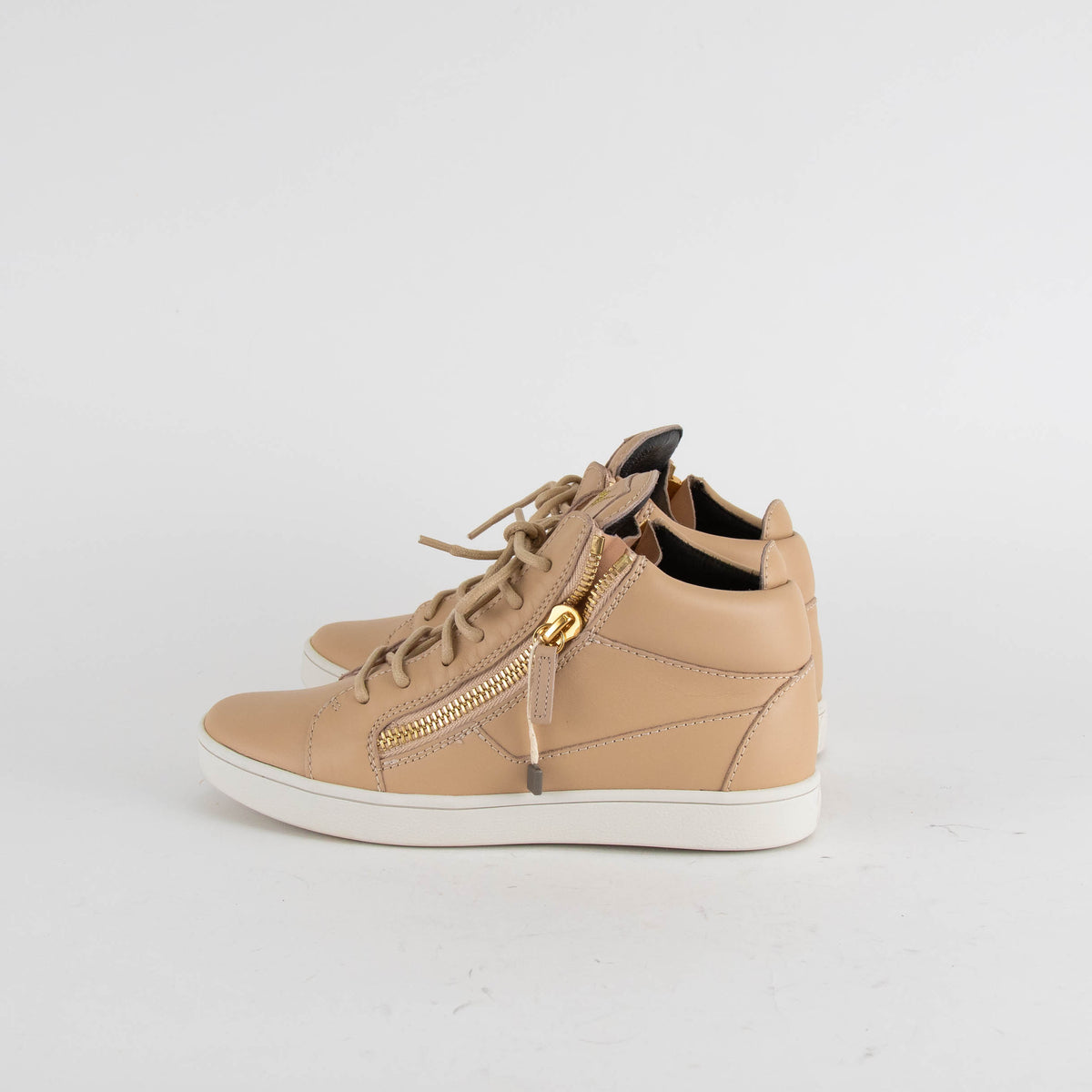 Giuseppe Zanotti Peach Kriss Zip Up Hightops