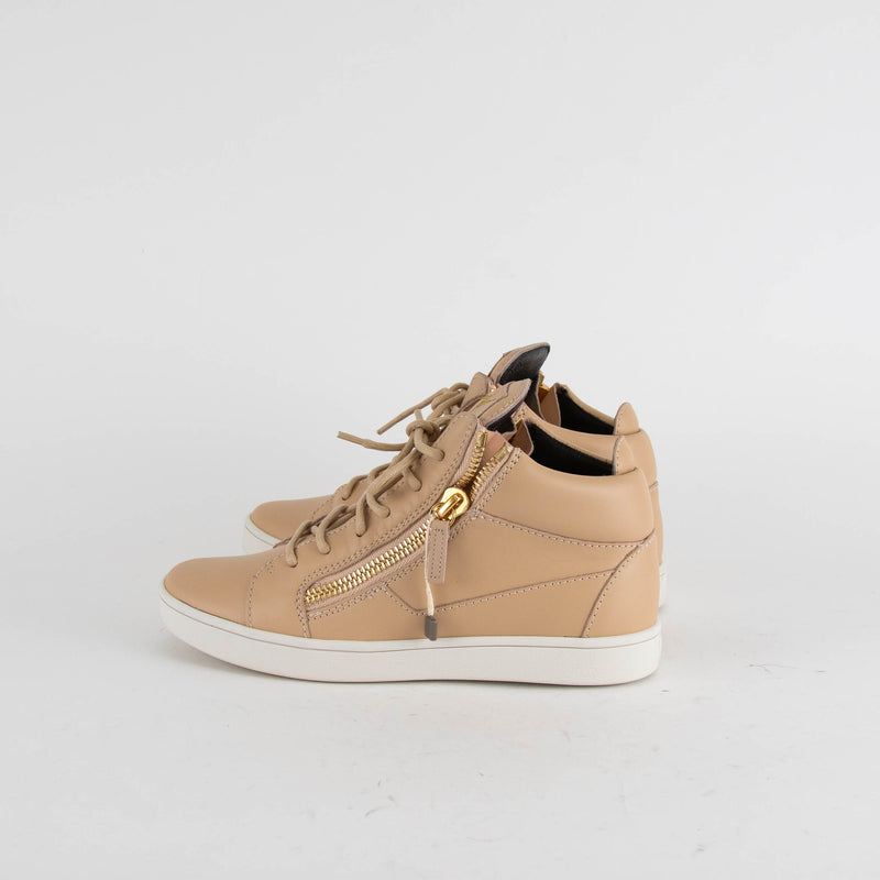 Giuseppe Zanotti Peach Kriss Zip Up Hightops