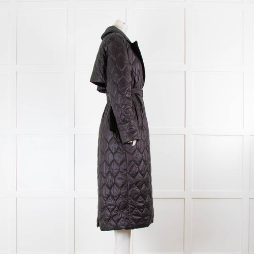 2nd Day Black Quilted Coat
