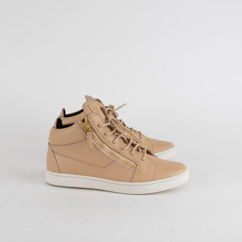 Giuseppe Zanotti Peach Kriss Zip Up Hightops