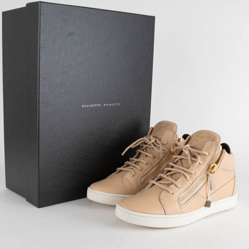 Giuseppe Zanotti Peach Kriss Zip Up Hightops