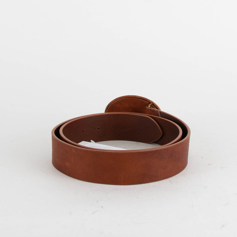 Maison Martin Mariela Tan Leather Belt