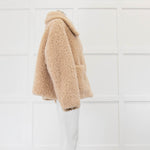 Jakke Beige Teddy Jacket