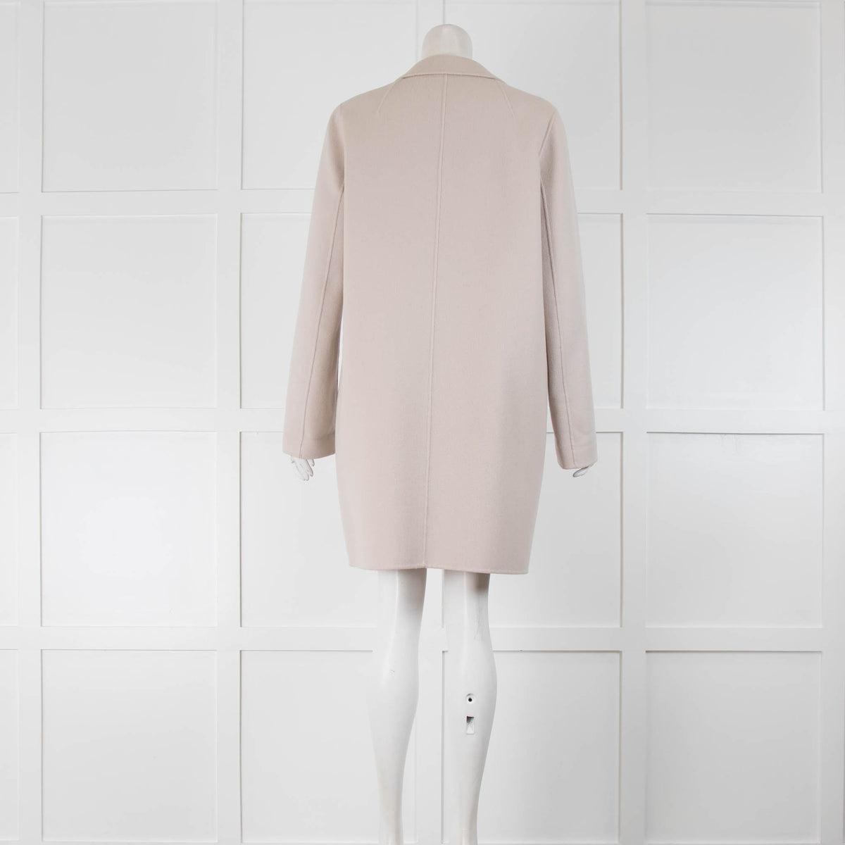 S Max Mara Putty Wool Coat