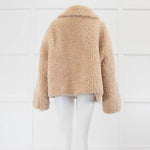 Jakke Beige Teddy Jacket