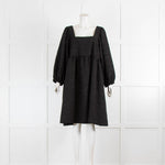 Just Female Black Textured Dress