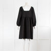 Just Female Black Textured Dress