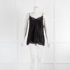 Goldhawk Black Silk Lace Camisole