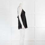 Goldhawk Black Silk Lace Camisole