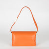 Marni Orange Small Prisma Leather Shoulder Bag