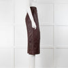 Dodo Bar Or Burgundy Leather Culottes