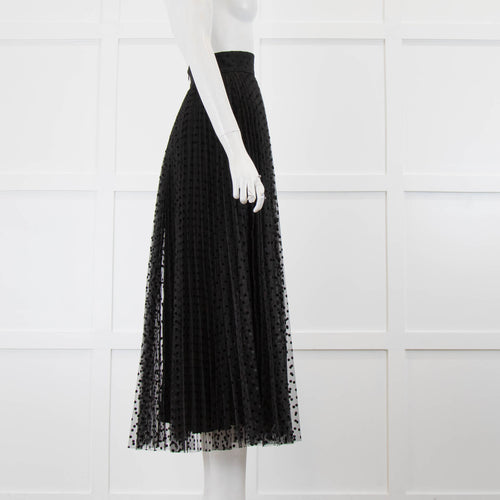 Zimmerman Black Lucky Pleated Ballet Skirt