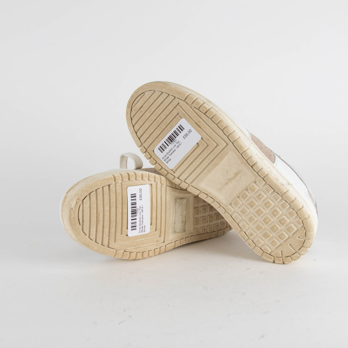 Acne Studios Low Top White Trainers