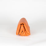 Marni Orange Small Prisma Leather Shoulder Bag