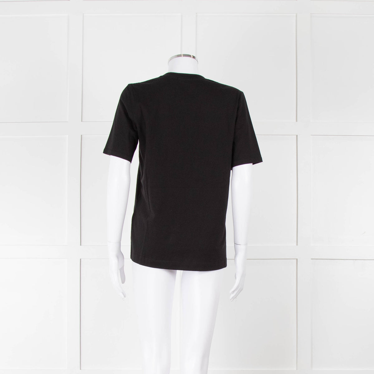 Markus Lupfer Navy Diamante Lips T Shirt